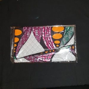 7x12 Handmade  Foldover Zippered Envelope Clutch